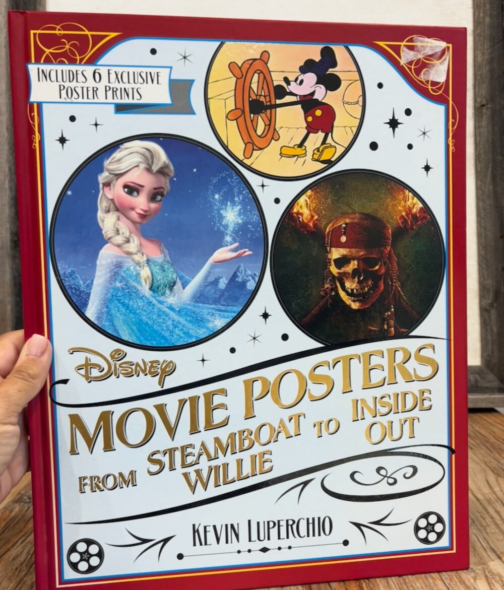 Disney Movie Posters: From Steamboat Willie to Inside Out by Kevin Luperchio